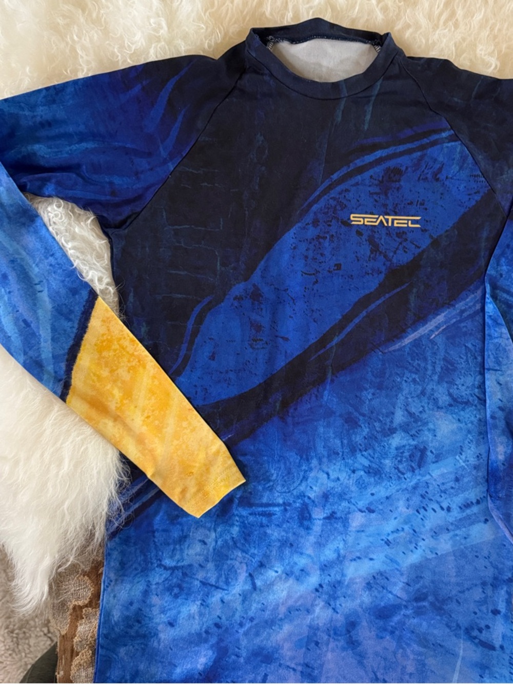 XXS SEATEC Blue Tang Sport Tec Crew Long Sleeve – Women's